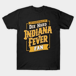 Die-Hard Indiana Fever Fan Caitlin Clark 22 T-Shirt